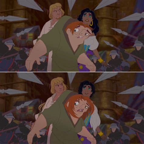 Phoebus Quasimodo And Esméralda What If Elsa Were A