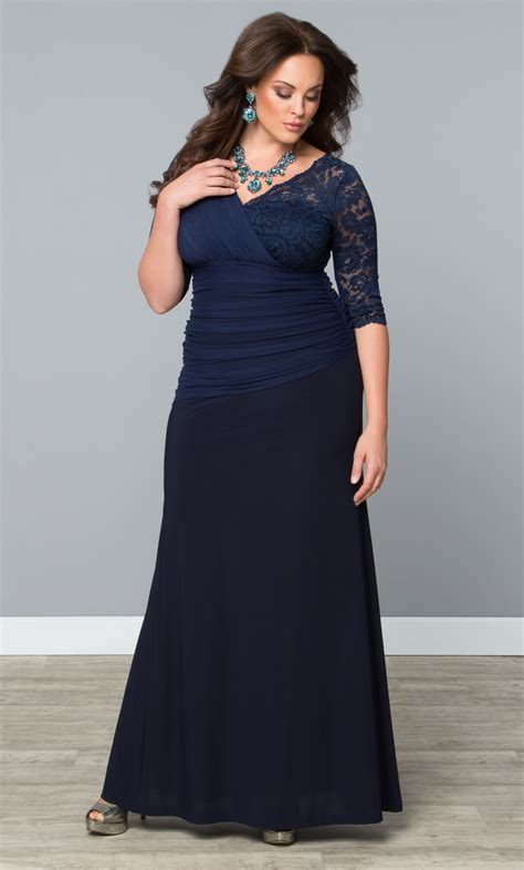 Plus Size Evening Gown Kiyonna S Formal Evening Gowns