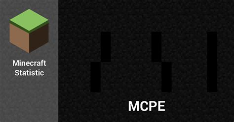 mcpe minecraft player minecraft statistics