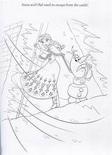 Frozen Coloring Pages Sheets Illustrations Official Book Fanpop Disney Color Kids Colouring Wallpaper Printable Background Club sketch template