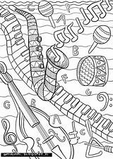 Musik Instruments Pinteres Grundschule Malvorlagen Musikunterricht Värityskuvat Deckblatt Spartiti Musiikki Musicals Erwachsene Turmakbanyoseramik sketch template