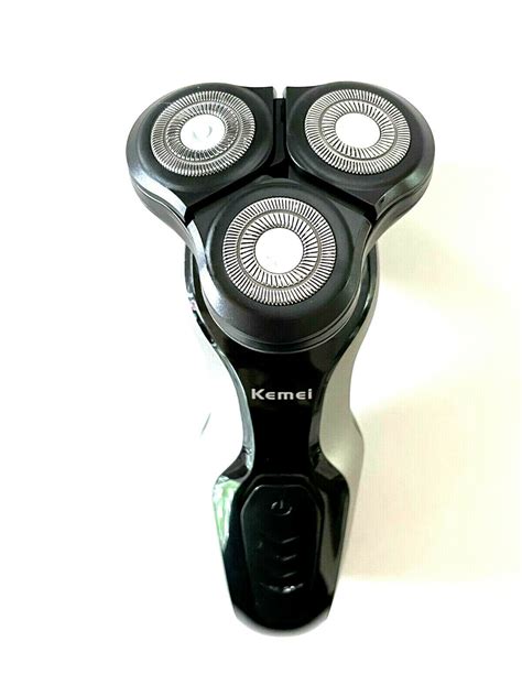 kemei mens electric clean shaver rechargeable trimmer km  hashir