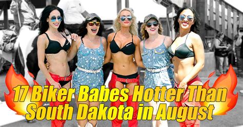 17 biker babes of the chip who are hotter than south dakota in august the legendary buffalo chip