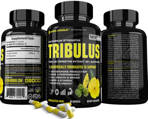 Tribulus Terrestris Best Testosterone Supplement Test Booster Libido