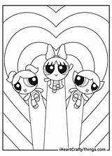 Powerpuff Girls Coloring Pages Iheartcraftythings Heart Crafty Things sketch template