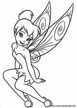 Tinkerbell Coloring Pages Birthday Party sketch template