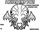 Coloring Pages Cthulhu Choose Board sketch template