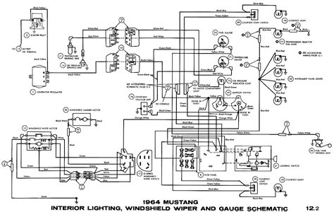 mustang wiring diagram wipers switch