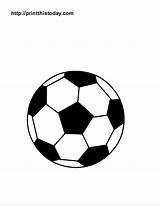Coloring Pages Ball Sports Soccer Easy Printable Balls Library Clipart Clip sketch template