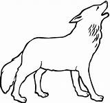 Wolf Coloring Pages Print Kinder Ausmalbild sketch template