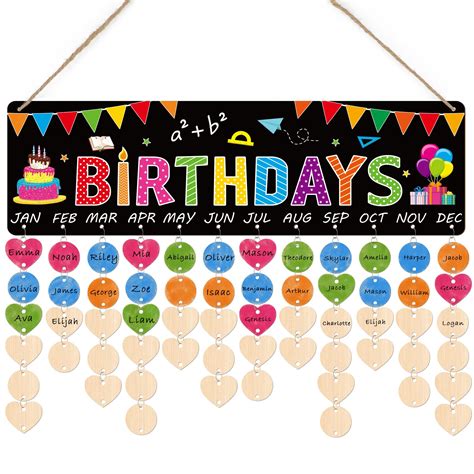 buy happy birthday bulletin board set classroom calendar birthday