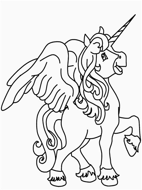 coloring page unicorn coloring pages