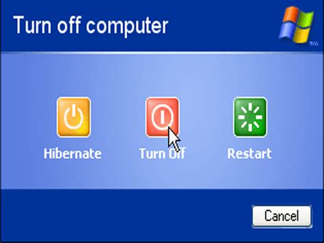 computer knowledge  disable turn  option  windows xp