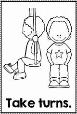 Manners Coloring Pages Good Classroom Rules Preschool Printable Colouring Sheets Color Clip Preschoolers Kids Clipart Library School Bad Worksheets Theme sketch template