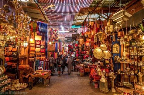 marrakech souks  medina marrakech morocco gray