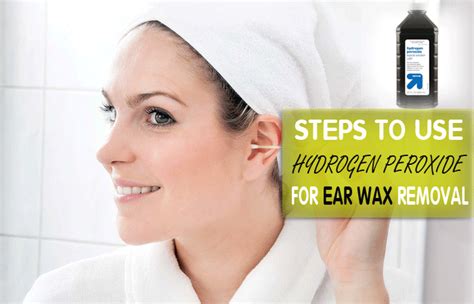 discover    hydrogen peroxide  remove ear wax  home