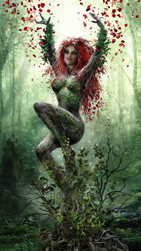 Poison Ivy •john Gallagher Comic Book Characters Comic Character