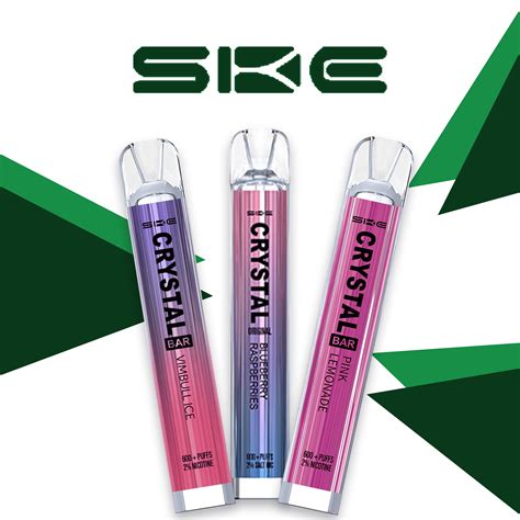 ske crystal bar disposable vape kits  pack  vape bargains uk