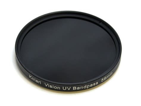kolari vision uv photography filter ultraviolet bandpass transmission lens filter kolari vision