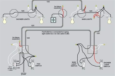 wiring diagram light switch  outlet wiring diagram  schematics