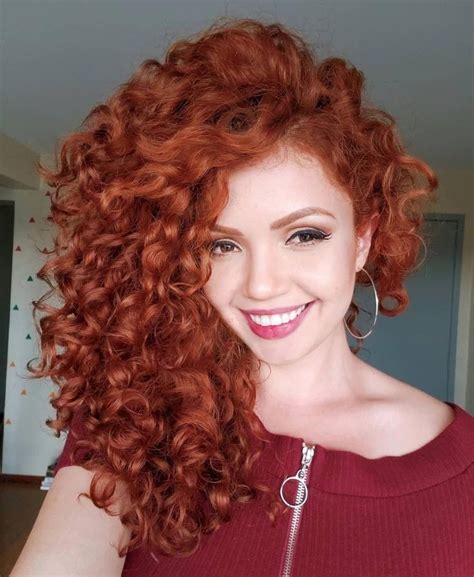 Pin By Darrell Stewart On Cabelin Red Curly Hair Curly Hair Styles