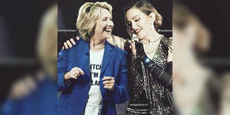 madonna offers oral s x to voters of hilary clinton