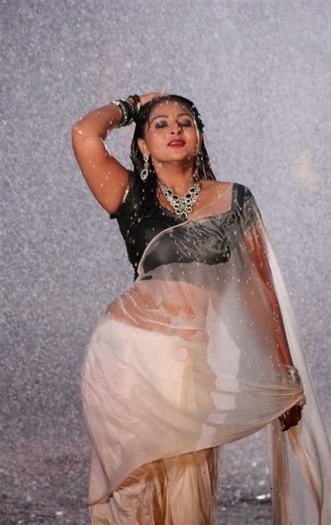 hot south indian aunty in wet saree pics ~ mallu aunties hot
