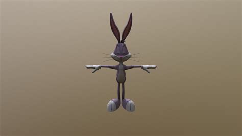 looney tunes galactic sports bugs bunny download free 3d model by