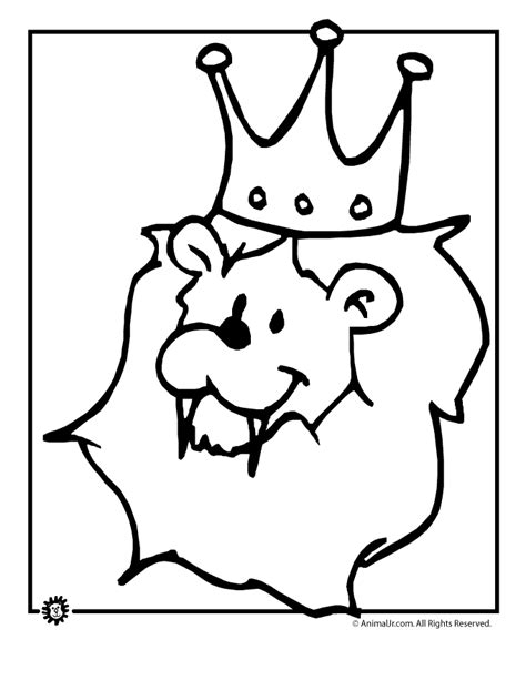lion face coloring page coloring home