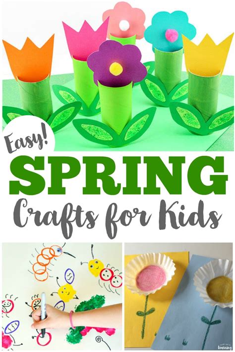 easy spring crafts  kids