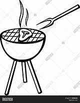 Grill Drawing Bbq Clipart Getdrawings Drawn Vector Bigstock Webstockreview sketch template