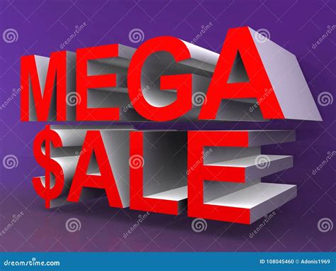 mega sale stock illustration illustration  business