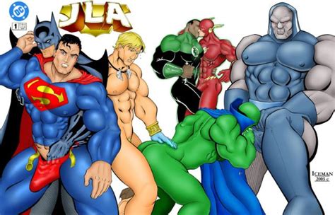 Justice League Gay Porn Comic 1 Every Sperm Is Sacred Superheroes