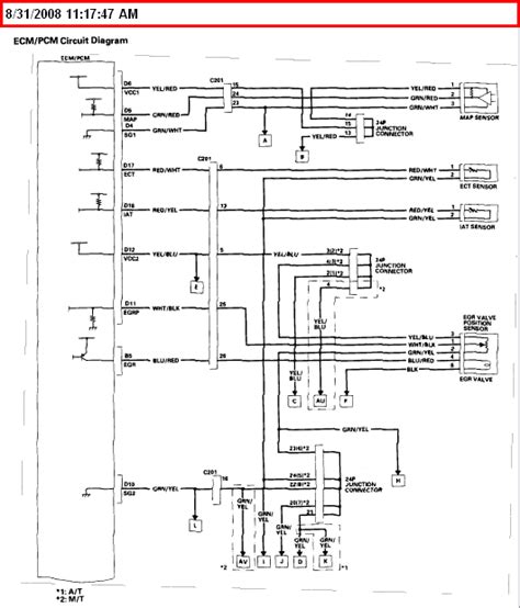 wiring diagram    honda accord    door specificlly   plug