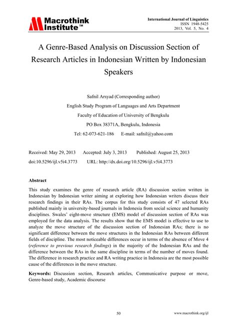 write discussion  research paper