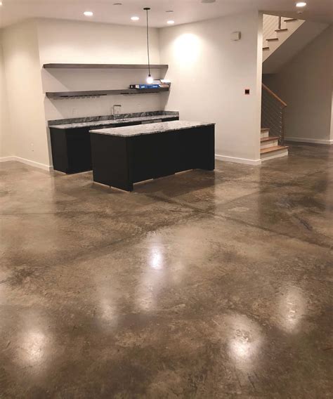 concrete finishes  basement floors flooring site