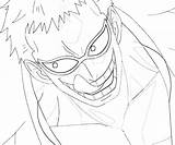Piece Doflamingo Coloring Donquixote Pages Face Another sketch template