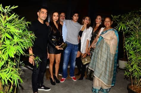 arbaaz and malaika party with son arhaan on his birthday