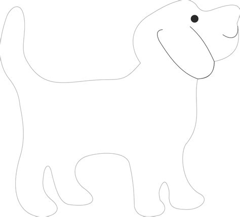 dog template  vector graphic  pixabay