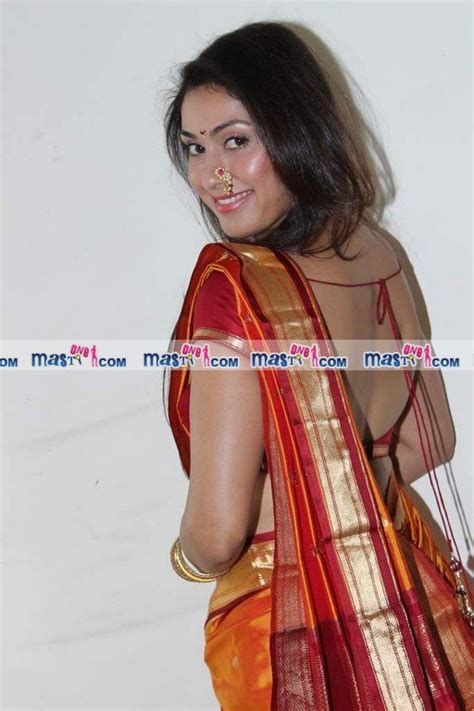 All Stars Photo Site Manjari Phadnis In A Backless Spicy Choli