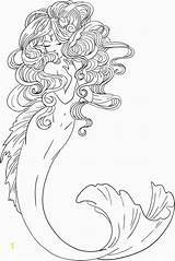 Coloring Mermaid H20 Pages Divyajanani sketch template