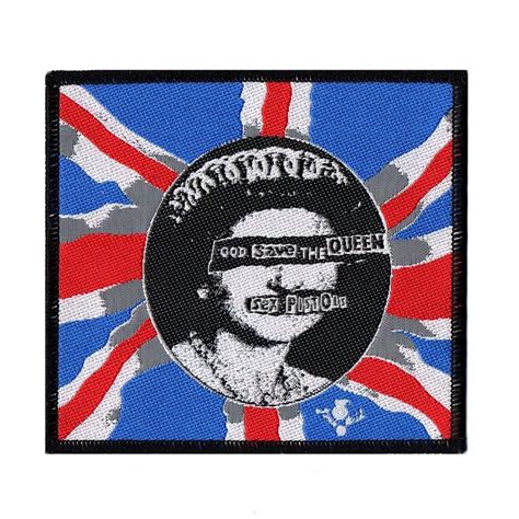 sex pistols god save the queen patch