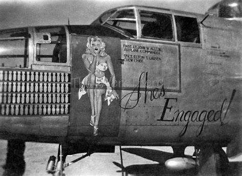 Shes Engaged North American Aviation B 25j Mitchell S N 43 27473