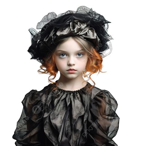 portrait   child girl   halloween costume  witch bride