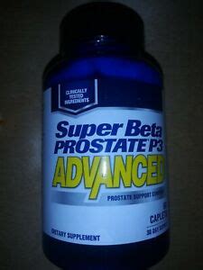 super beta prostate p advanced  caplets exp  ebay