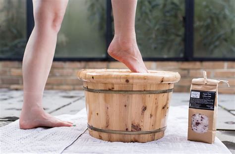 majestic cedar wood foot spa  natures intentions image captured
