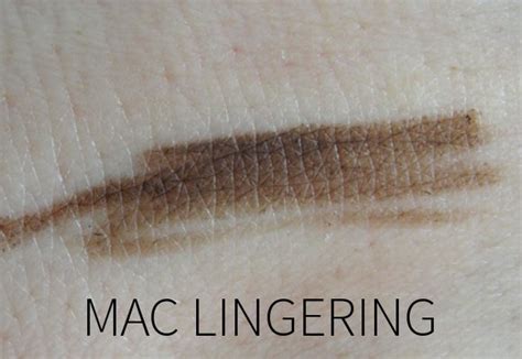 mac lingering eye brows beautysauce