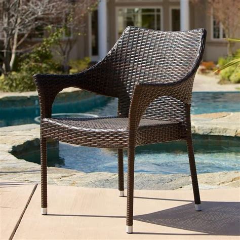 plastic wicker patio dining chairs patio ideas