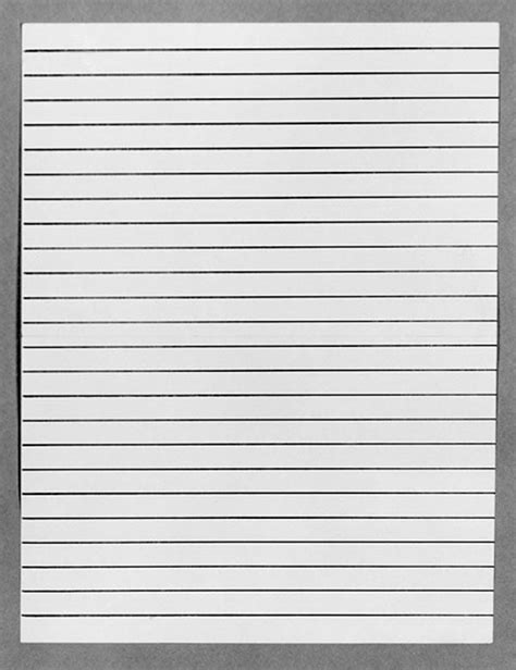 bold  letter writing paper    spacing american