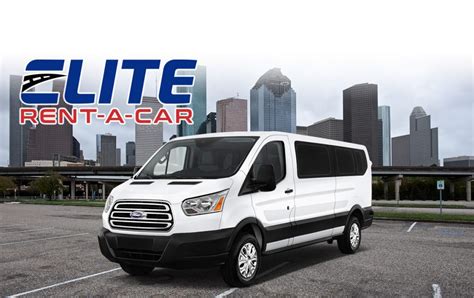 15 Passenger Van Rental In Houston Tx Elite Rent A Car